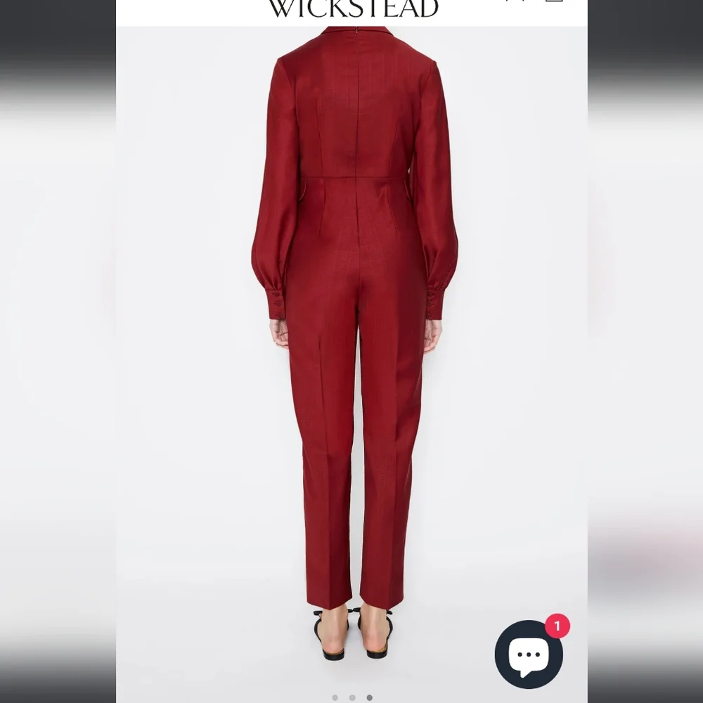 Emilia Wickstead x Woolmark Cliona Jumpsuit - Picture 5 of 14